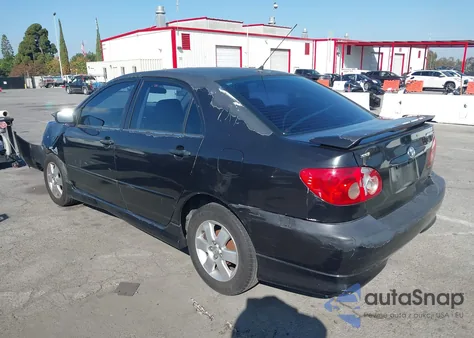 2005 Toyota Corolla S z USA, uszkodzony, nr VIN 1NXBR32E85Z460463